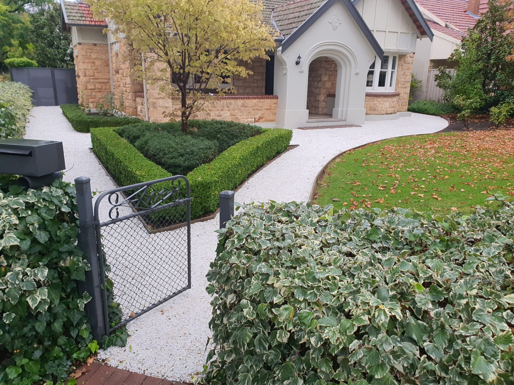 Marble Path Installation